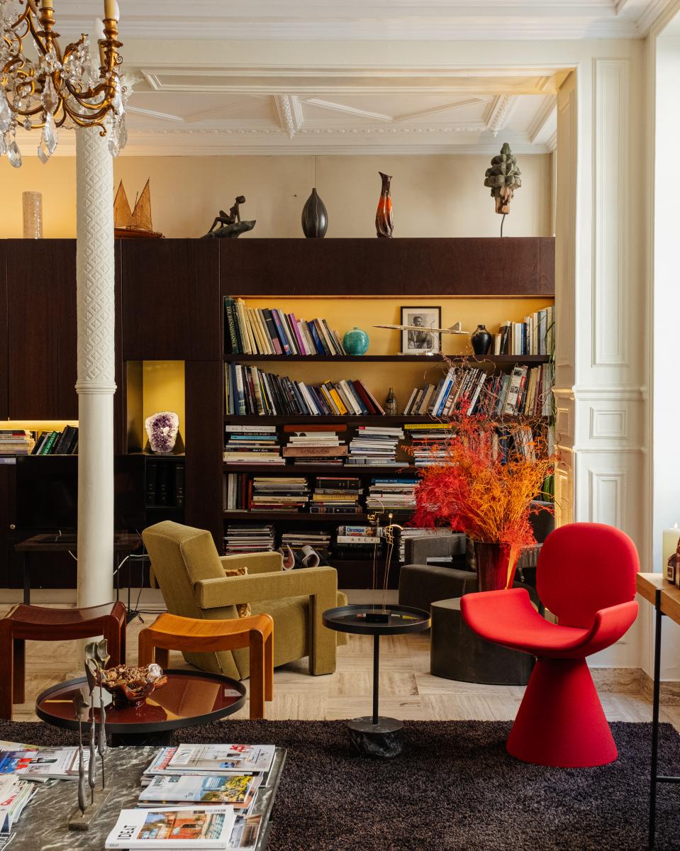 Interior salon of Hôtel Beauséjour Ranelagh